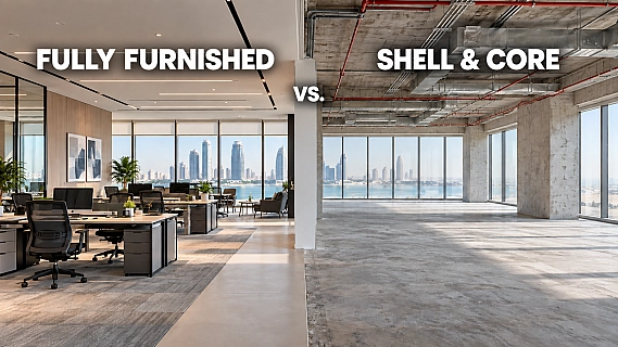 SEO Title Furnished vs Shell & Core Office in Qatar: Which Option Fits Your Business?