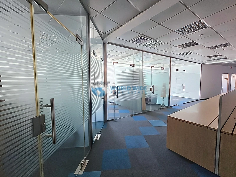 Semi-Furnished 1080 sqm Office for Rent in West Bay,