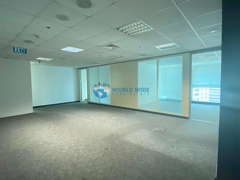 Fully fitted office spaces with scenic sea views, available in multiple sizes.