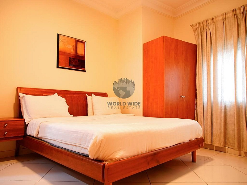  Luxury 1BHK service apartment located in a prime locality in Al Sadd