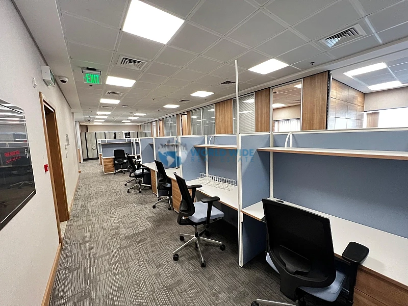 Modern Fully Furnished 810 sqm Office for Rent in Lusail Marina