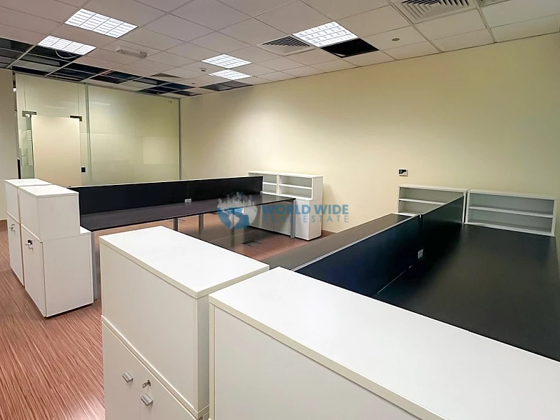 195 sqm Fitted & Furnished Office for Rent in Al Sadd