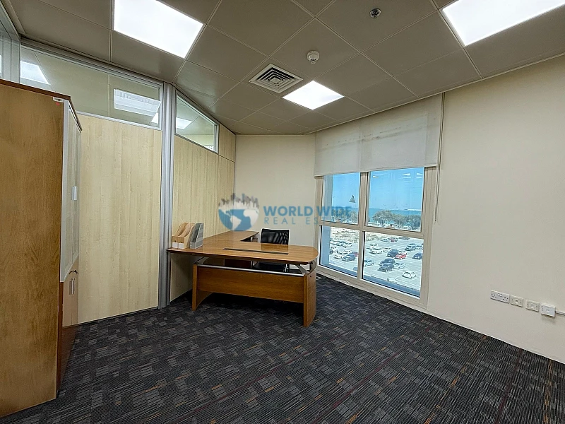  Premium Fully Furnished Office Space for Rent in West Ba – Sea View | Grace Period
