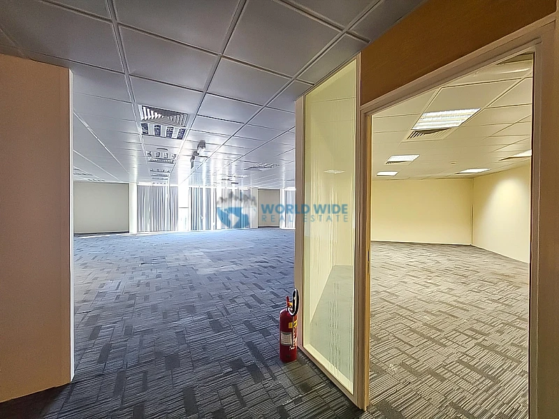 Spacious 870 SQM Fitted Office for Rent in Fereej Bin Omran