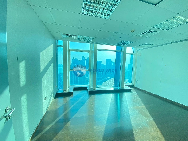 Quarter-Floor 200 SQM Office for Rent in West Bay