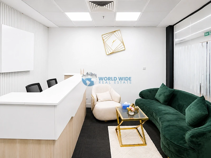 Ready-to-Move-In 35 SQM Office in Prime West Bay Location