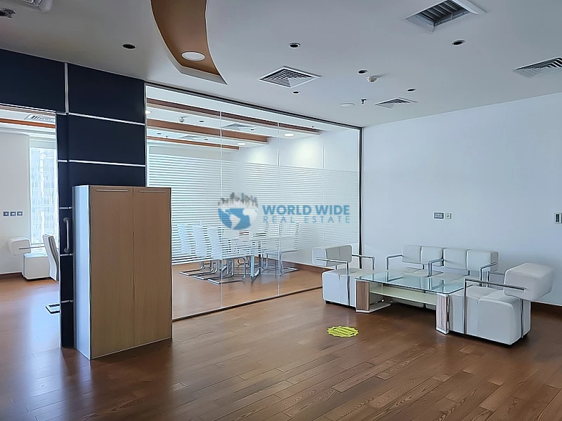 Semi-Furnished 1080 sqm Office for Rent in West Bay,