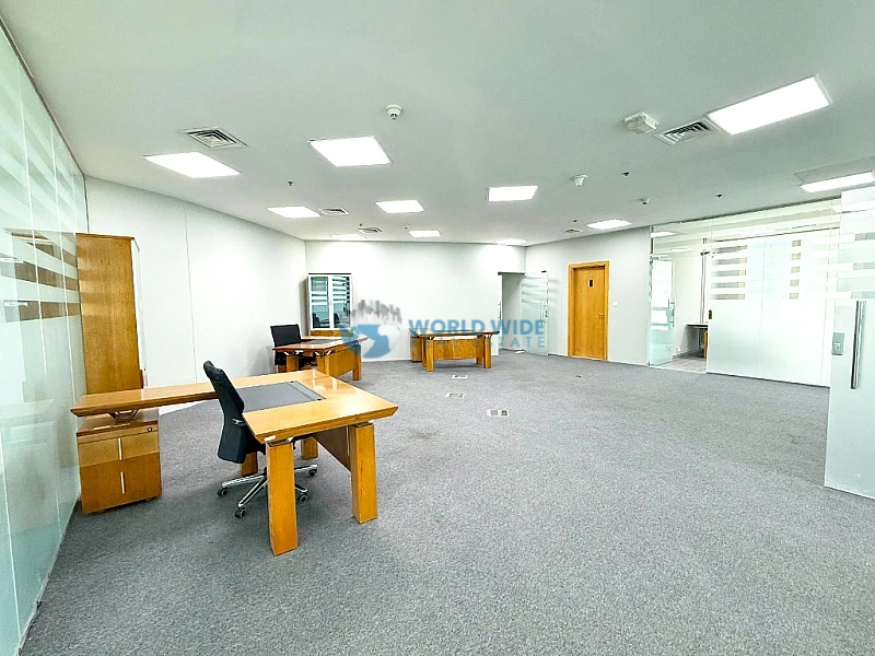 Fully Furnished Office Space for Rent in West Bay | 219 SQM | Sea View