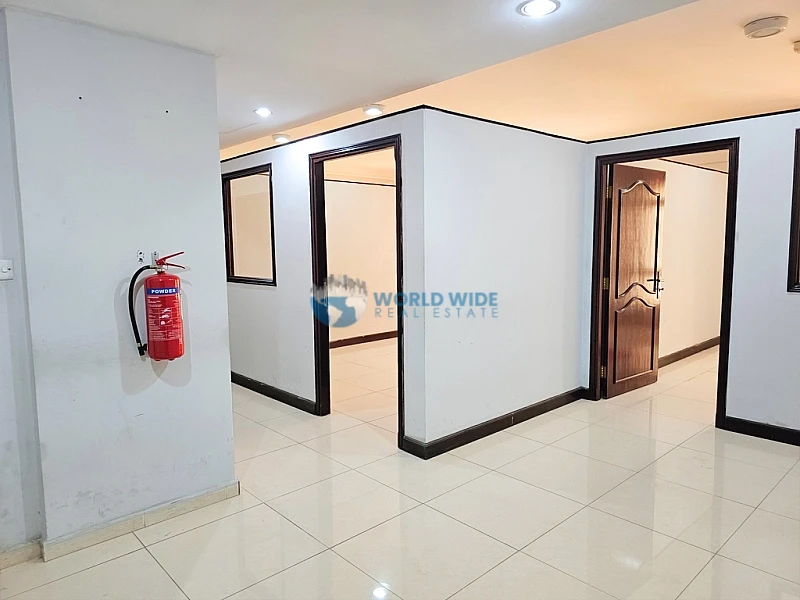 Spacious 55 sqm fitted office space for rent in Umm Ghuwailina