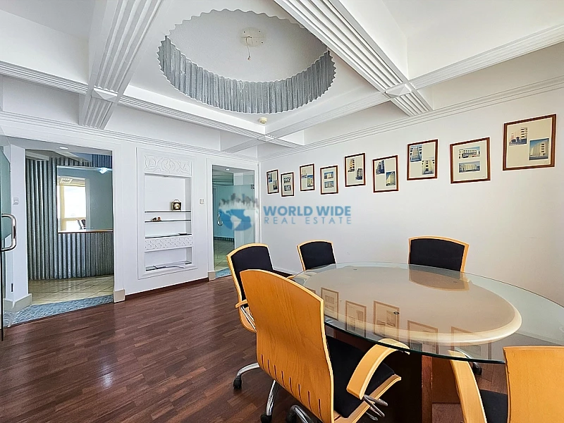 Fitted Office for Rent in Doha – 463 sqm Bright Workspace on C Ring Road