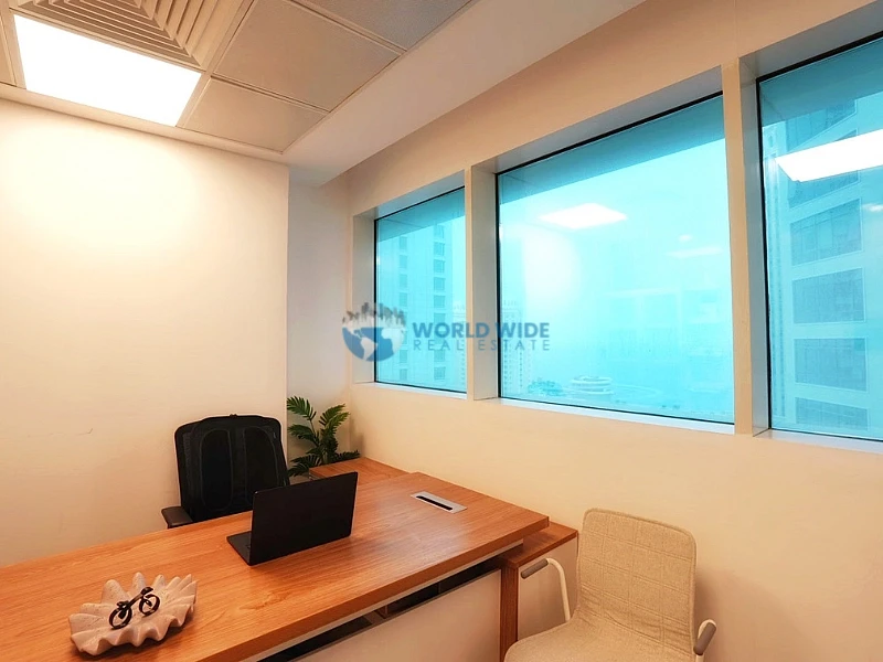 11 SQM Sea View Office | Prime West Bay Business Address