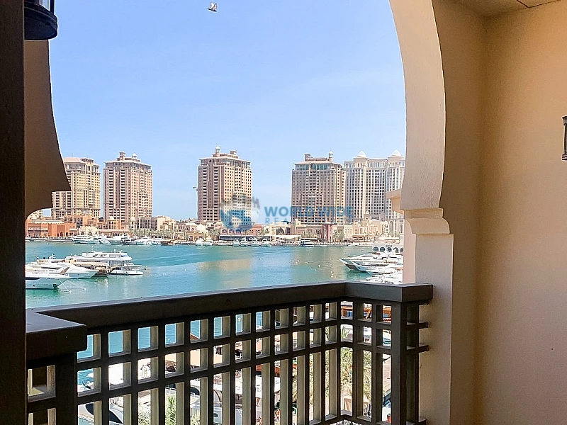 Stunning 1‑BHK Fully Fitted Apt with Porto Arabia Water View