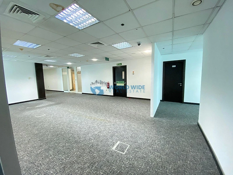 Fully fitted office spaces with scenic sea views, available in multiple sizes.