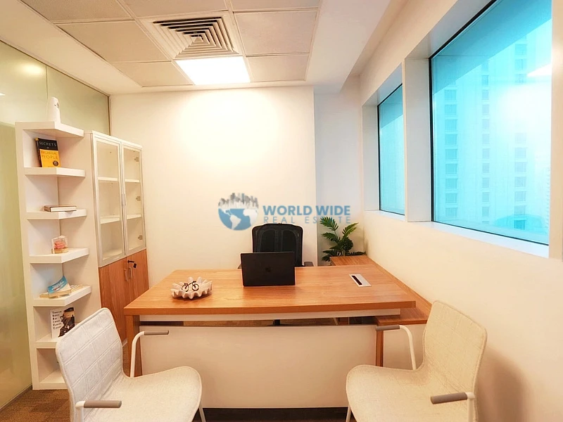 11 SQM Sea View Office | Prime West Bay Business Address