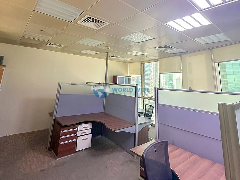 225 SQM Fitted & Furnished Office for Rent in West Bay