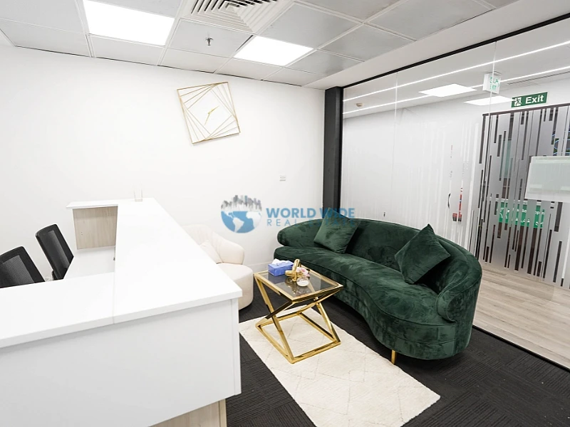 Ready-to-Move-In 35 SQM Office in Prime West Bay Location