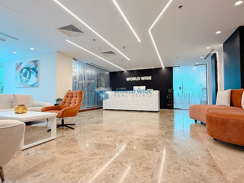 Ready-to-Move-In 35 SQM Office in Prime West Bay Location