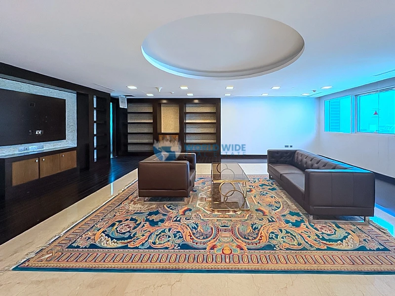 Premium 800 SQM Full-Floor Office with Stunning Sea Views in West Bay