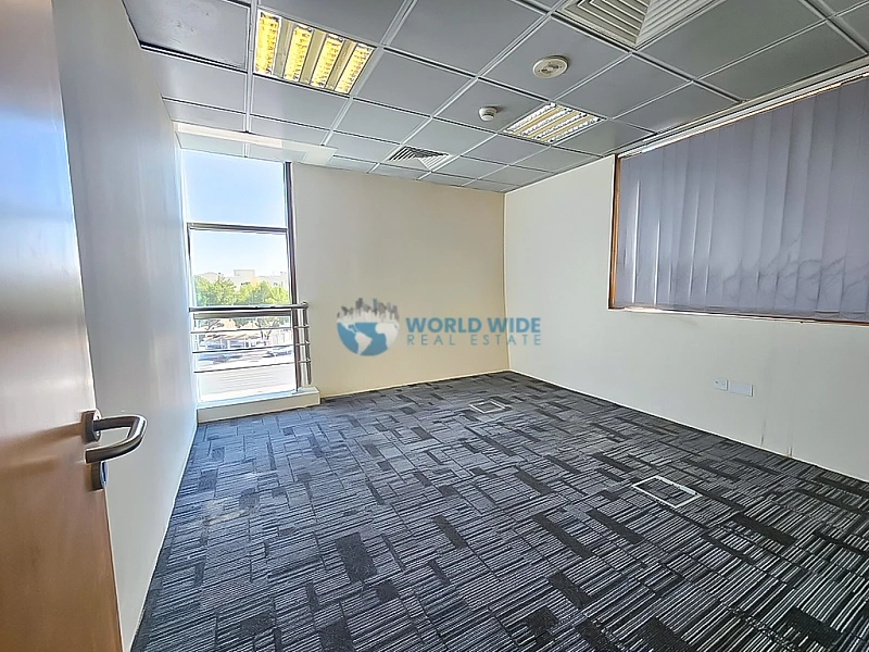 Spacious 870 SQM Fitted Office for Rent in Fereej Bin Omran