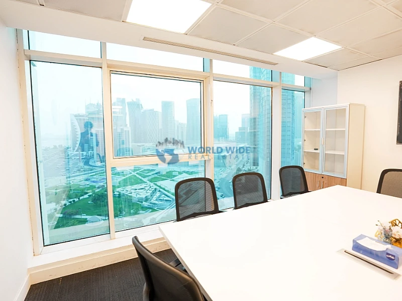 Ready-to-Move-In 35 SQM Office in Prime West Bay Location