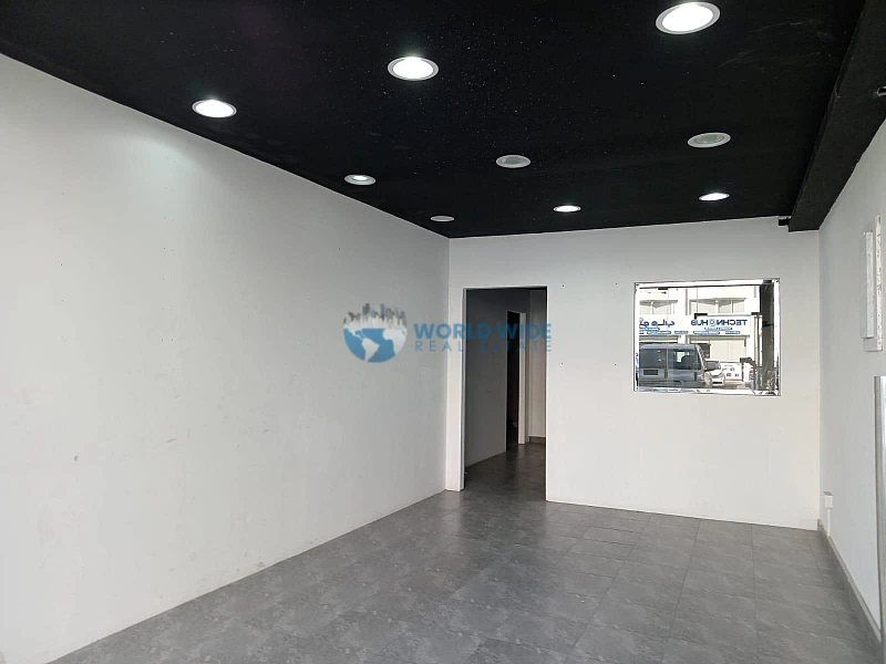 Prime Shops for Rent with Mezzanine - Bin Omran