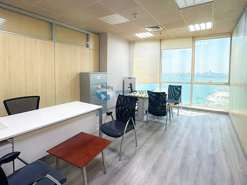 230 SQM Fitted & Furnished Office for Rent in West Bay