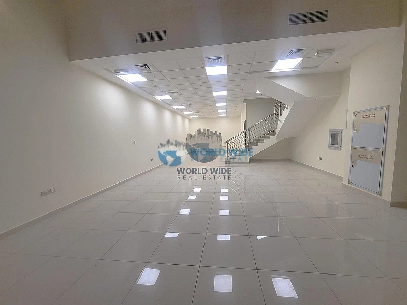 150 sqm shop with mezzanine for rent in Doha