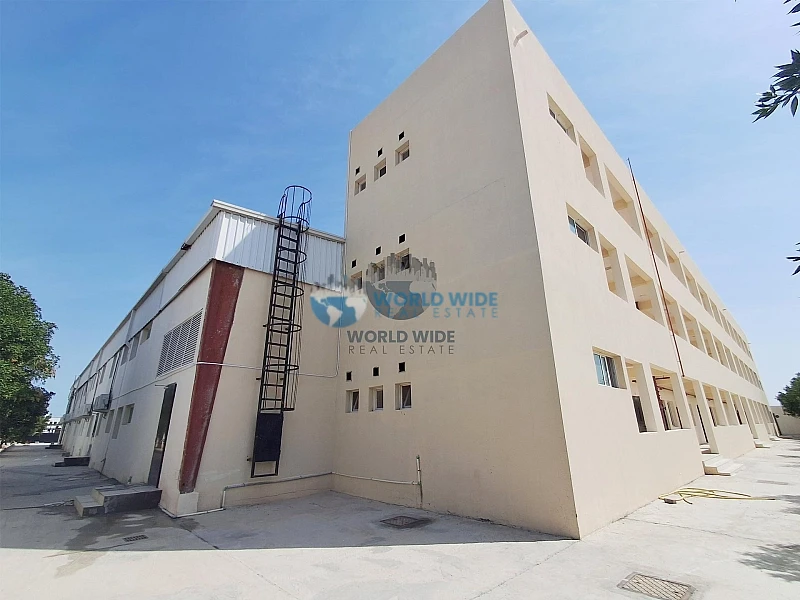Warehouse with Labor Rooms for Rent in Birkat Al Awamer