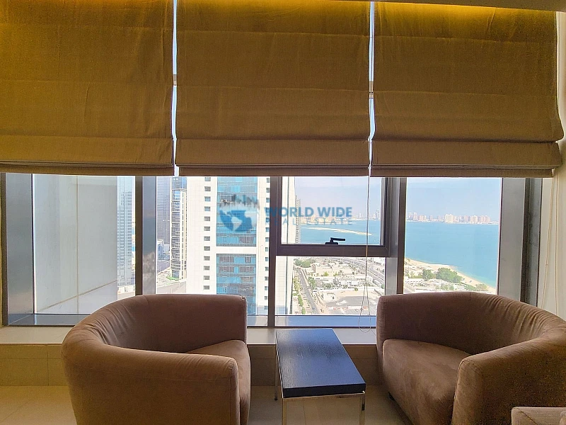 Sea View - Modern - Furnished 2 Bed Apartment