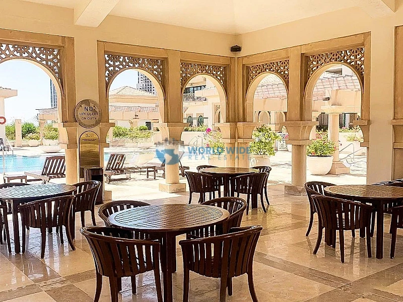 Stunning 1‑BHK Fully Fitted Apt with Porto Arabia Water View