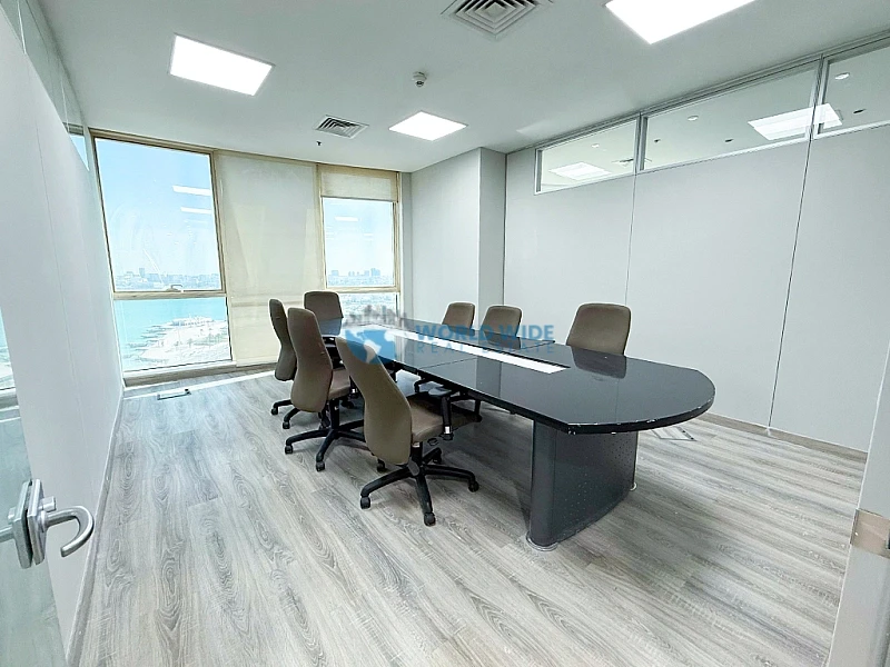  195 Sqm Fully Furnished Office space for rent in west bay