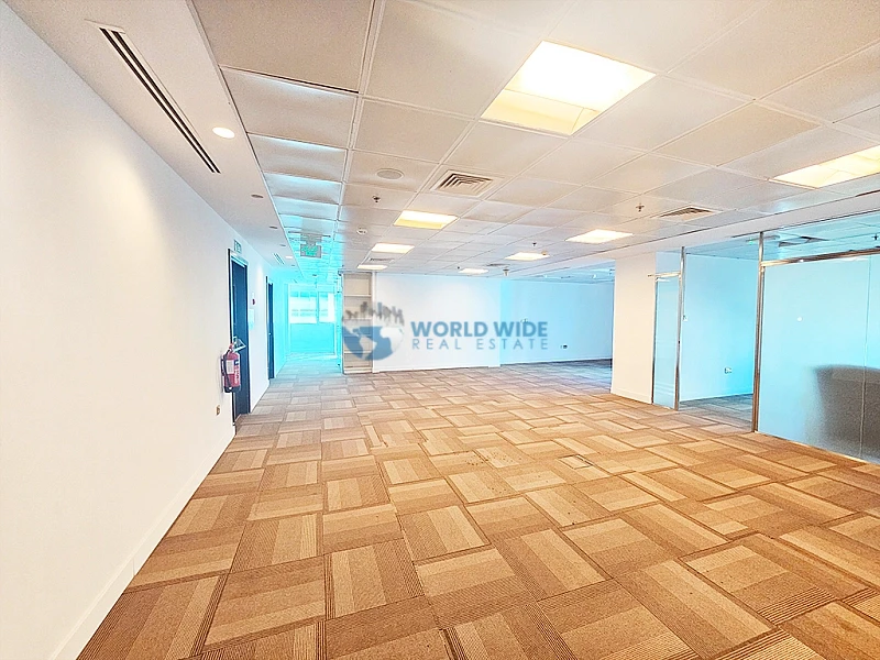 Premium Full-Floor Office Space for Lease | Sea View | West Bay, Doha