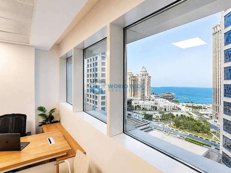 11 SQM Sea View Office | Prime West Bay Business Address