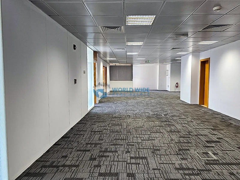 Spacious 870 SQM Fitted Office for Rent in Fereej Bin Omran