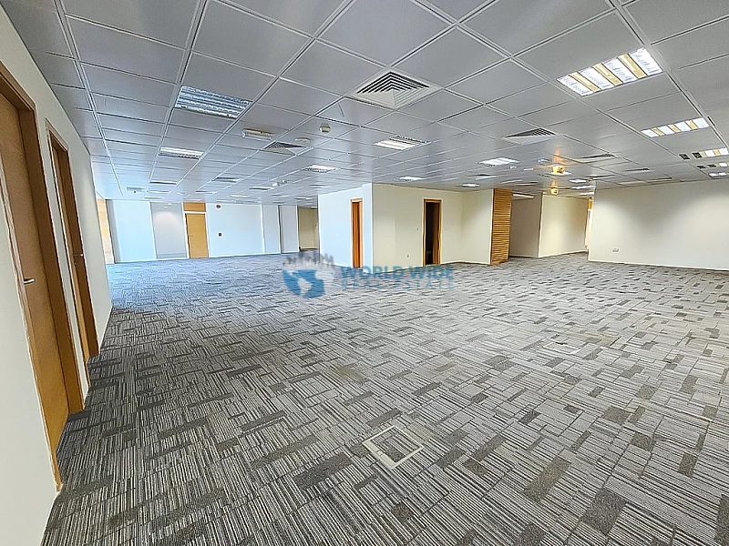 1110 SQM Fitted Office for Rent in Fereej Bin Omran 