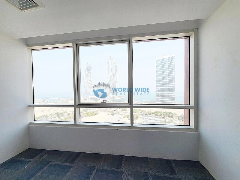 Semi Fitted Open Space Office For Rent In Lusail