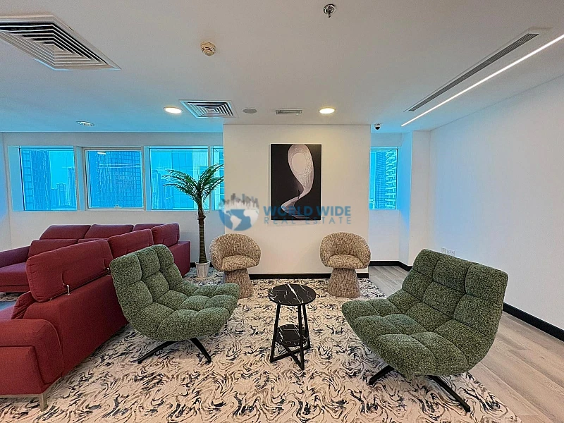  Stunning Sea & Doha Skyline View Office | QFC Tower