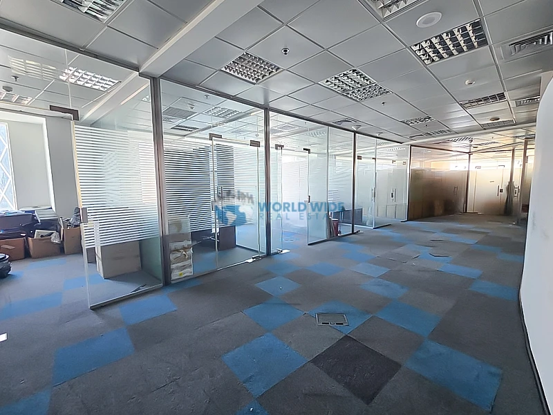 Semi-Furnished 1080 sqm Office for Rent in West Bay,