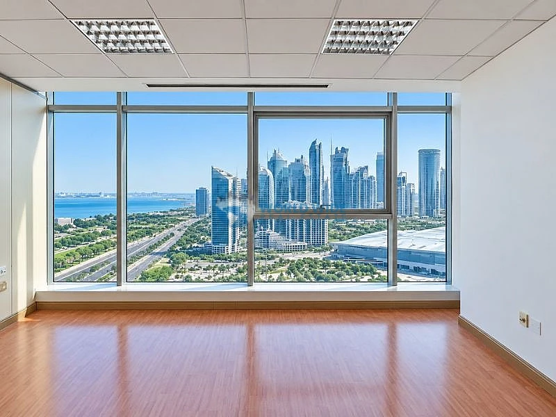 Spacious 400 SQM Office with Panoramic Sea Views in West Bay
