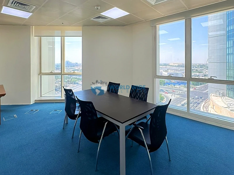 148 SQM Furnished Office for Rent in West Bay – Prime Location at Best Price