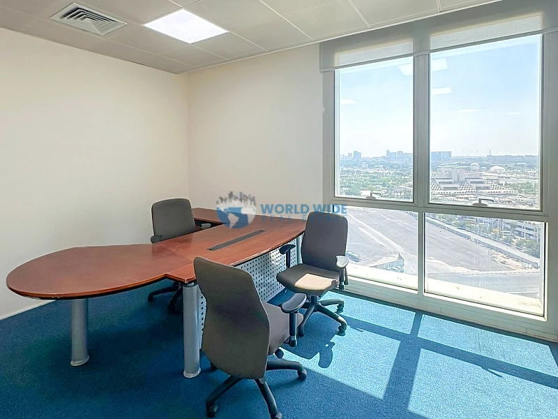 148 SQM Furnished Office for Rent in West Bay – Prime Location at Best Price