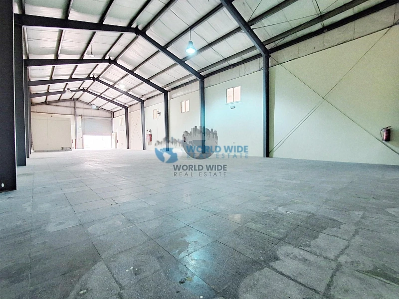 Brand New Warehouse with 4 Offices for Rent in Industrial Area, Doha