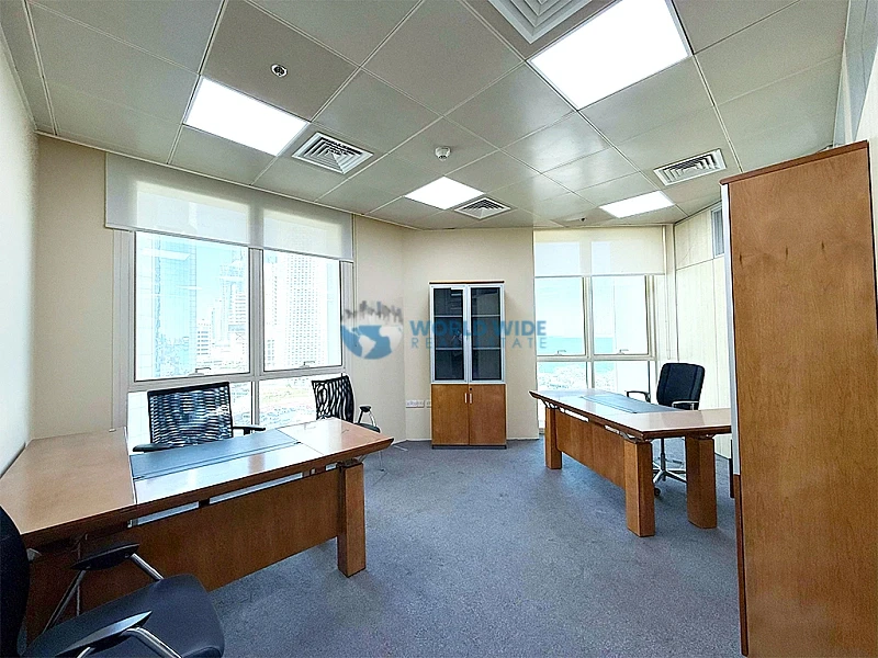 Fully furnished office for rent in West Bay