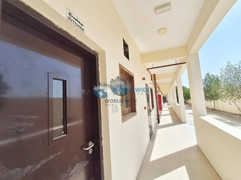 Warehouse with Labor Rooms for Rent in Birkat Al Awamer