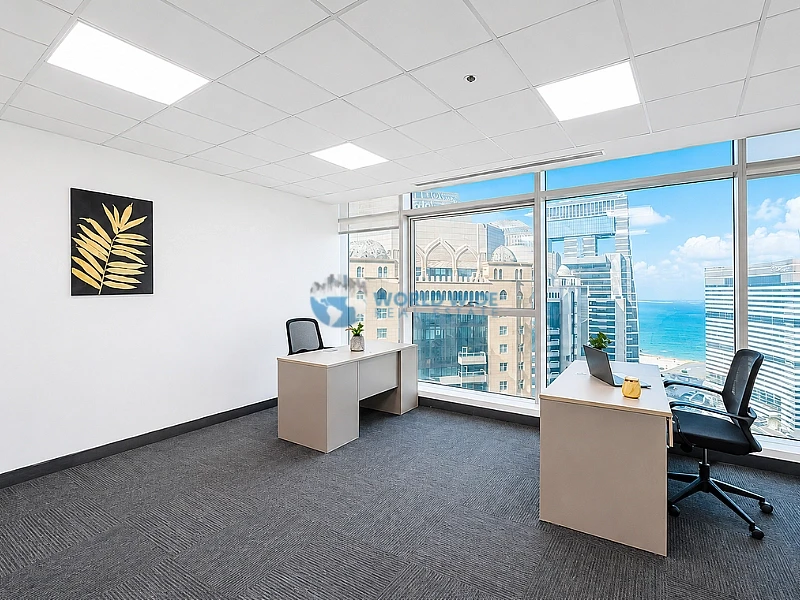 Spacious 22 SQM Serviced Office in West Bay | Bills Included