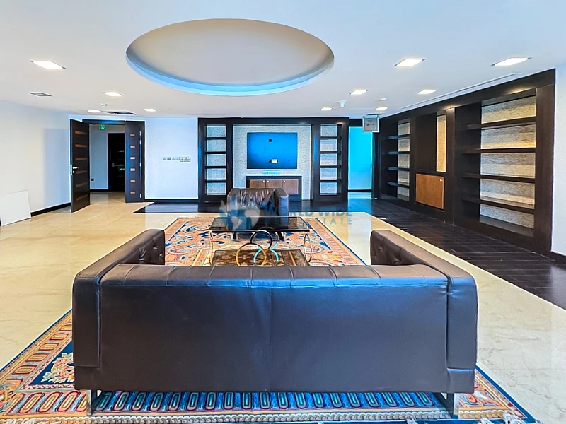 Premium 800 SQM Full-Floor Office with Stunning Sea Views in West Bay