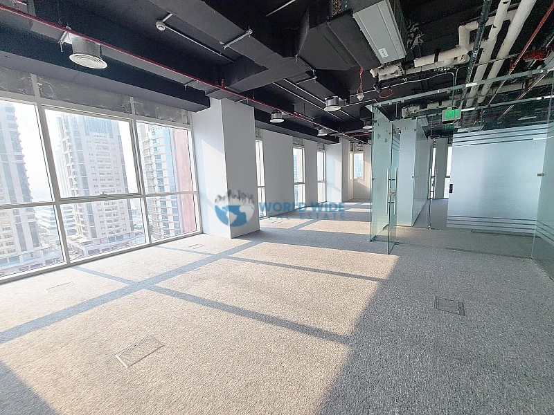 Fitted Sea View office For Rent In Lusail Marina