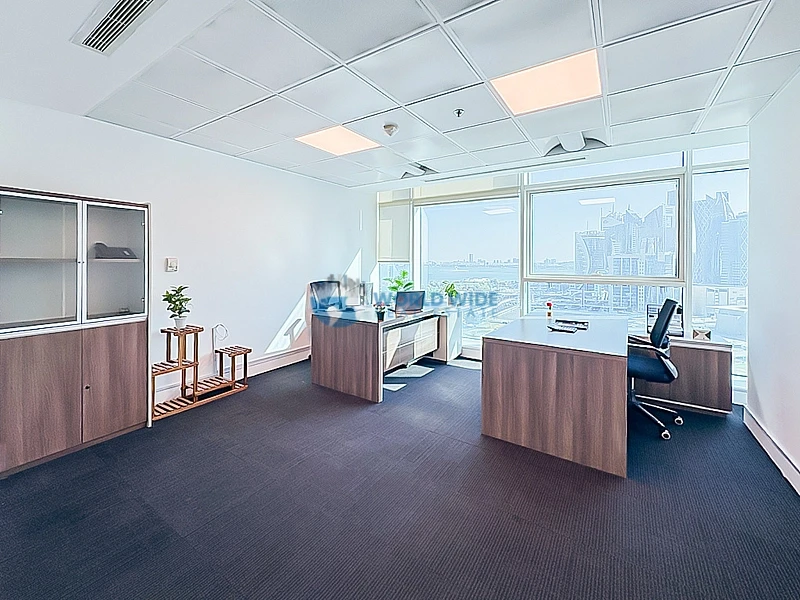Spacious 22 SQM Serviced Office in West Bay | Bills Included