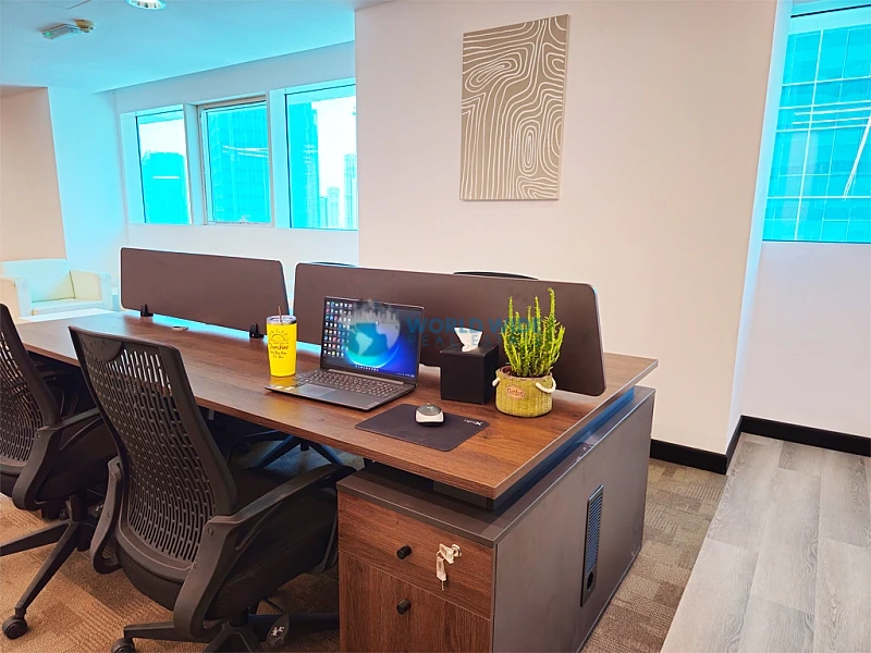 QFC Approved Desk Space with a view.