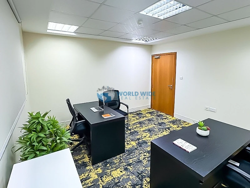 16 SQM Furnished Office | Business Centre | QAR 3,500